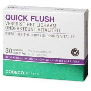 Cobeco Quick Flush 30 Caps Flatpack