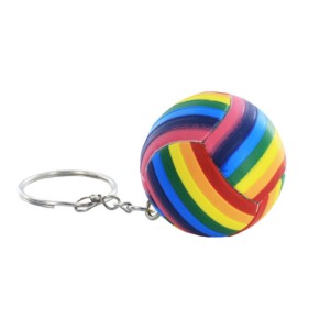 Pride Lgbt Flag Ball Keychain