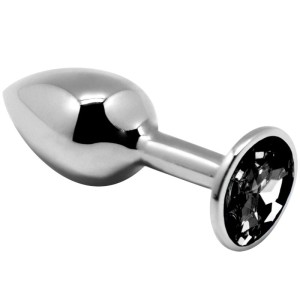 Alive Anal Pleasure Mini Plug Metal Black Size S