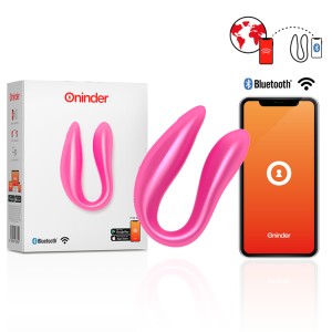 Oninder Lisboa Pink G-point & Clitoris Stimulator Free Pink App