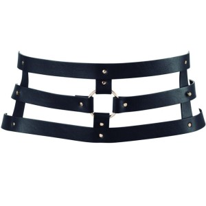 Bijoux Indiscrets Maze Belt With Strap Black