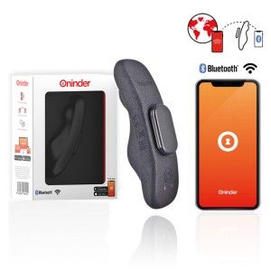 Oninder Manila Panty Rechargeable Vibrator 9 Speed 9.6 Cm X 2.6 Cm Free App