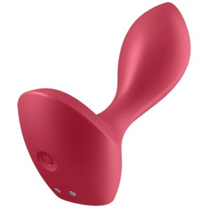 Satisfyer Backdoor Lover Vibrating Plug Red