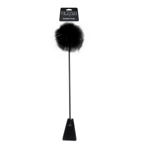 Fetish Fantasy Limited Edition  Black Feather Crop