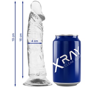 X Ray Clear Cock 19 Cm -o- 4 Cm