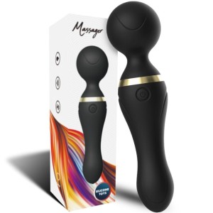 Armony Freeza Massager & Vibrator Super Flexible Head Black