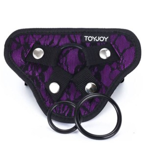Toyjoy Strap-on Lace Harness Violet