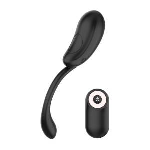 Coquette Chic Desire Vibrating Egg Remote Control Rechargeable Black/ Gold