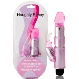 Baile Vibrator With Adjustable Pink Stimulator