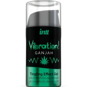 Intt Powerful Intimate Stimulant Liquid Vibrating Gel Cannabis 15ml