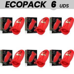 Ecopack 6 Units Mia Sicilia Double Pleasure Vibrating + Biting