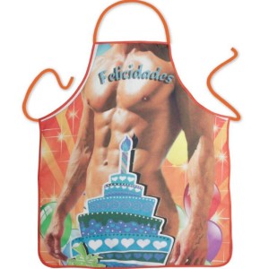 Diablo Picante Boy Cake Apron