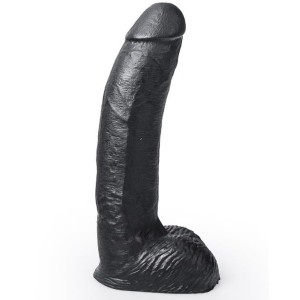 Hung System Realistic Dildo Black Color George 22 Cm