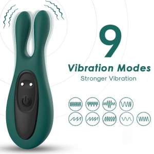 Armony Stimulator & Vibrator Rabbit Green