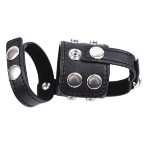 Ohmama Fetish Leather Chastity Sheath