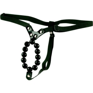 Calex  Lovers Thong With Stroker Beads