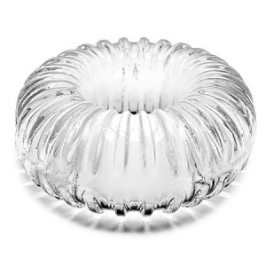 Perfect Fit Brand Ribbed Ring Clear