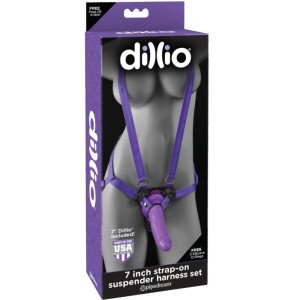 Dillio 7 Inch Strap-on  Suspender Harness Set