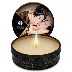 Shunga Mini Caress By Candelight Chocolate Massage Candle 30 Ml
