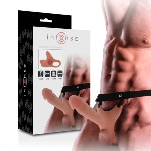 Intense Hollow Harness With Silicone Dildo 16 X 3.5 Cm