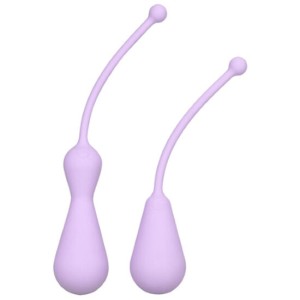 Kegel Set Silicone Weighted Kegel Exercisers Purple