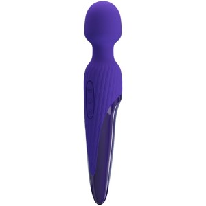 Pretty Love Antony Youth Wand Vibrator Violet Heat Effect