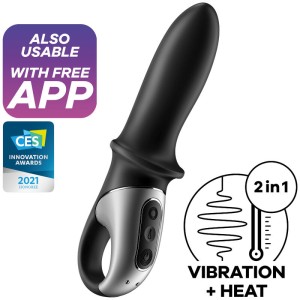 Satisfyer Hot Passion Anal Vibrator App Black