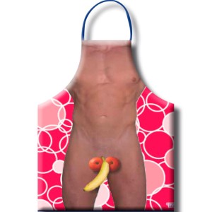 Diablo Picante Mens Fruit Apron