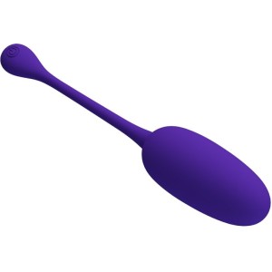 Pretty Love Knucker Purple Rechargeable Vibrating Egg