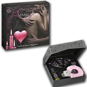Voulez-vous Saint Valentin Box + Cuffs