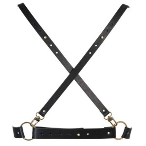 Bijoux Indiscrets Maze X Harness Black