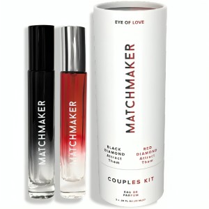 Eye Of Love Matchmaker Black & Red Diamond Couples Kit Perfume Pheromones 10 Ml