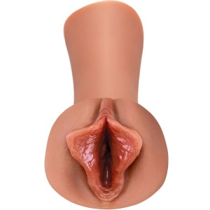 Fetish Fantasy Extreme Luscious Lips Stroker Silicone Caramel
