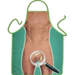 Diablo Picante Mens Magnifying Apron
