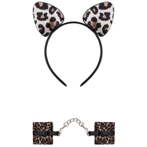Obsessive Tigerlla Handcuffs And Leopard Ears