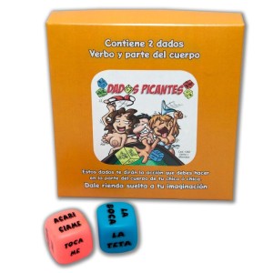 Diablo Picante 2 Dice Game Of Action And Part Of The Body
