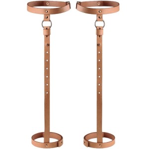 Bijoux Indiscrets Maze Knee And Ankle Garter Brown