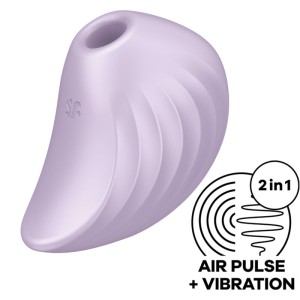 Satisfyer Pearl Diver Air Pulse Stimulator & Vibrator Violet
