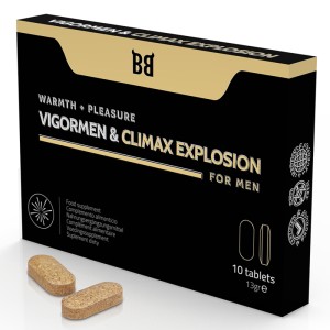 Black Bull Vigormen & Climax Explosion Greater Pleasure For Men 10 Capsules