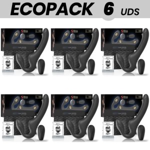 Ecopack 6 Units Ibiza Strapless Vibrator With Remote Control Button