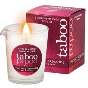 Ruf Taboo Massage Candle For Him Caresses Ardentes Fern Aroma