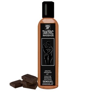 Eros-art Natural Tantric Massage Oil And Chocolate Aphrodisiac 200 Ml