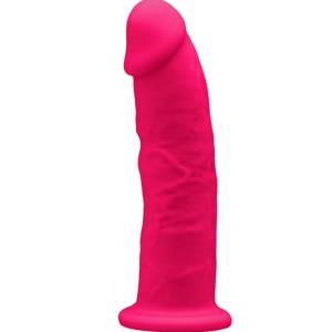Silexd Model 2 Realistic Penis Premium Silexpan Silicone Fuchsia 15 Cm