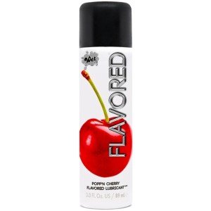 Wet Flavored Lube Poppn Cherry 89 Ml