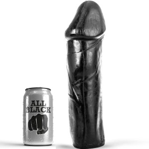All Black Dong 28 Cm Without Testicles