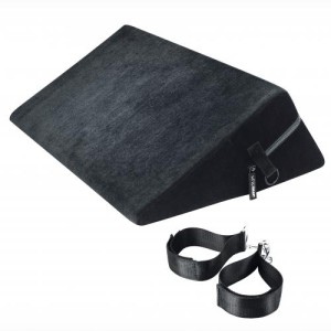 Whipsmart The Mini Try-angle Position Pillow With Wrist Cuffs