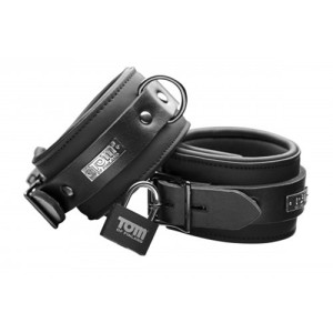 Tom Of Finland Neoprene Ankle Cuffs W/ Locks