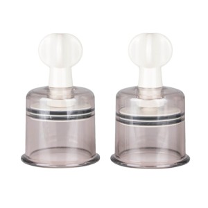 Nipple & Clit Suckers Large 2 Pcs