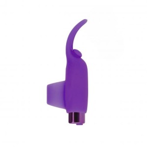 Teasing Tongue Finger Vibrator Purple