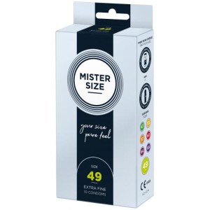 Mister.size 49 Mm Condoms 10 Pieces